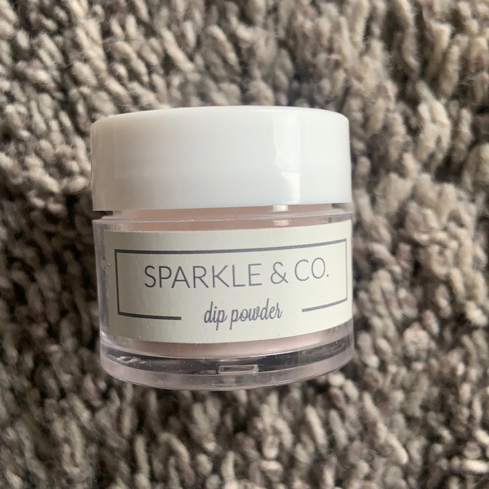 Sparkle and co polished penthouse dip powder (secret menu can’t buy on site)
